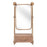 Zuo Modern Peralta Mirror Shelf, Brass/Brown