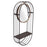 Zuo Modern Saroni Mirror Shelf, Antique Gray