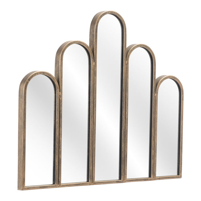 Zuo Modern Fountain Mirror, Bronze - A12244