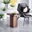 Zuo Modern Marcos Side Table, Black/Antique Bronze