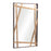 Zuo Modern Tolix Mirror, Antique Gold/Black - A12255
