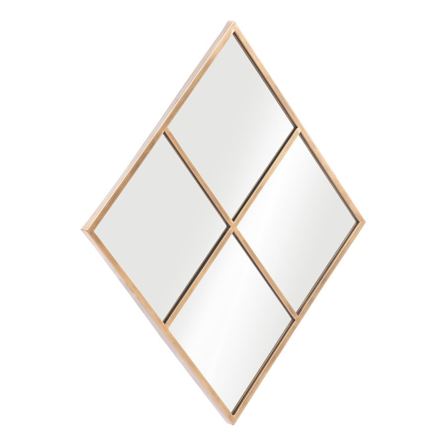 Zuo Modern Meo Mirror, Gold - A12257