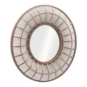 Zuo Modern Toto Mirror, Antique Brown - A12263