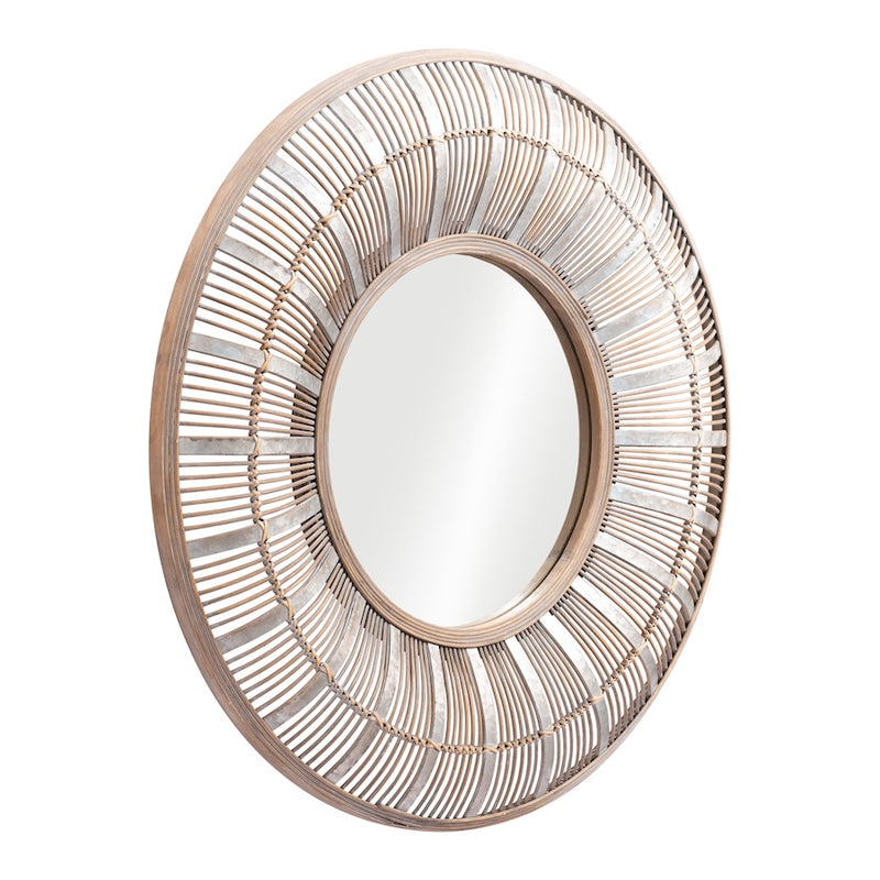 Zuo Modern Toto Mirror, Antique Brown