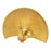 Zuo Modern Fan Table, Art Gold
