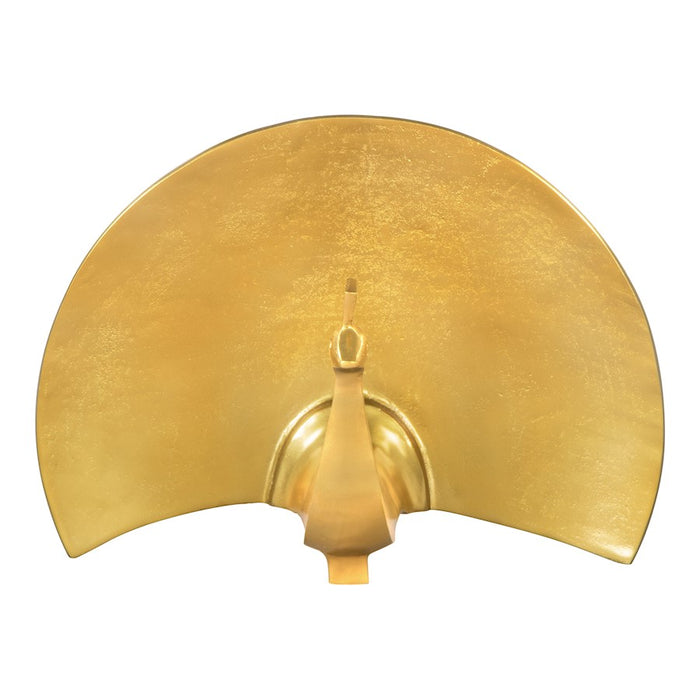 Zuo Modern Fan Table, Art Gold