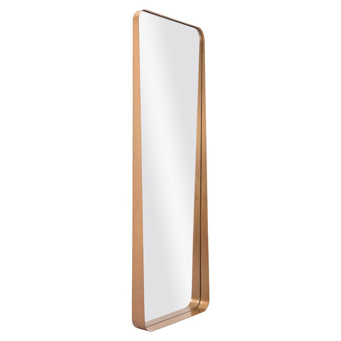 Zuo Modern Riga Mirror, Gold