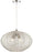 Lite Source Faviola Pendant, Chrome/Aluminum Wired