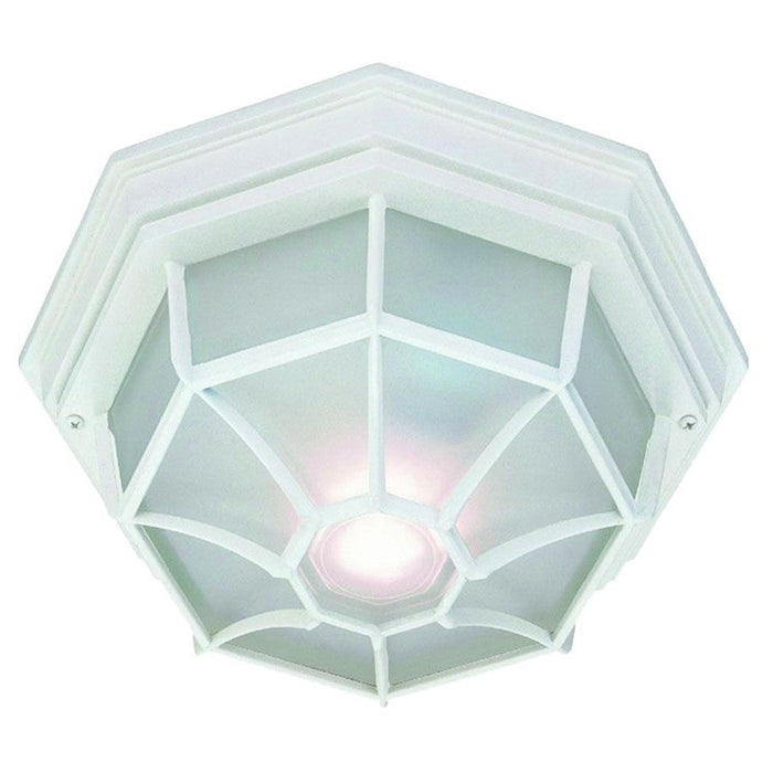 Acclaim Lighting 2 Light Flush Mount, Textured White - 2002TW