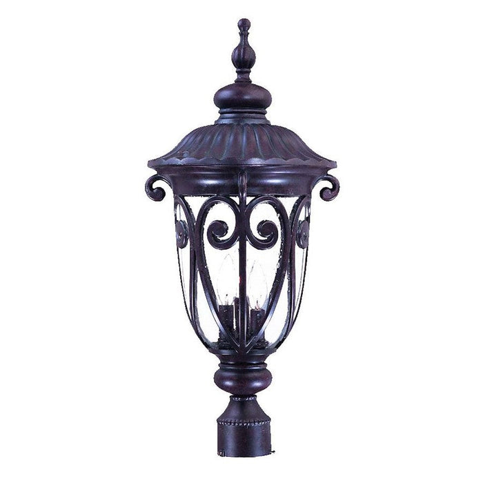 Acclaim Lighting Naples 3 Light Post Mount, Marbleized Mahogany - 2127MM