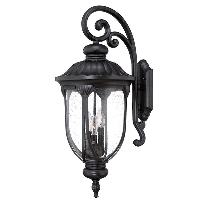 Acclaim Lighting Laurens 3 Light Down-Wall Sconce, Matte Black - 2222BK