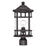 Acclaim Lighting Vista II 1 Light Post Mount, Black Coral - 31947BC