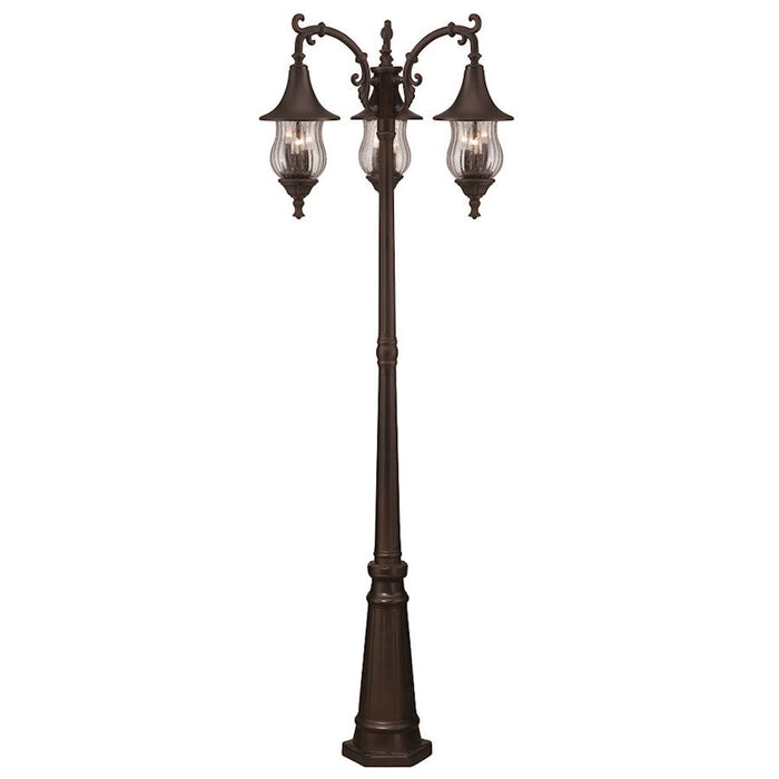 Acclaim Lighting Del Rio 9 Light Post Light, Architectural Bronze - 3409ABZ