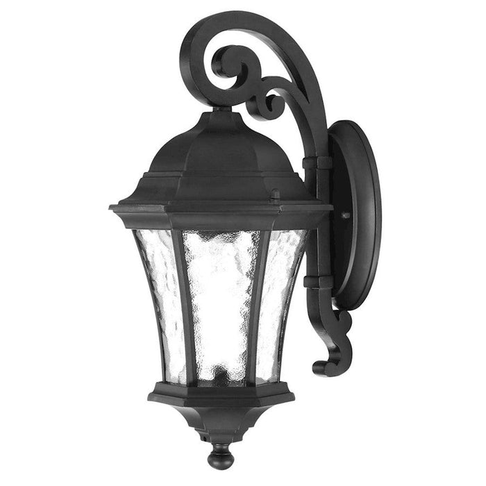 Acclaim Lighting Waverly 1 Light Down-Wall Sconce, Matte Black - 3602BK