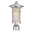 Acclaim Lighting Phoenix 1 Light Post Mount, Brushed Silver - 39107BS