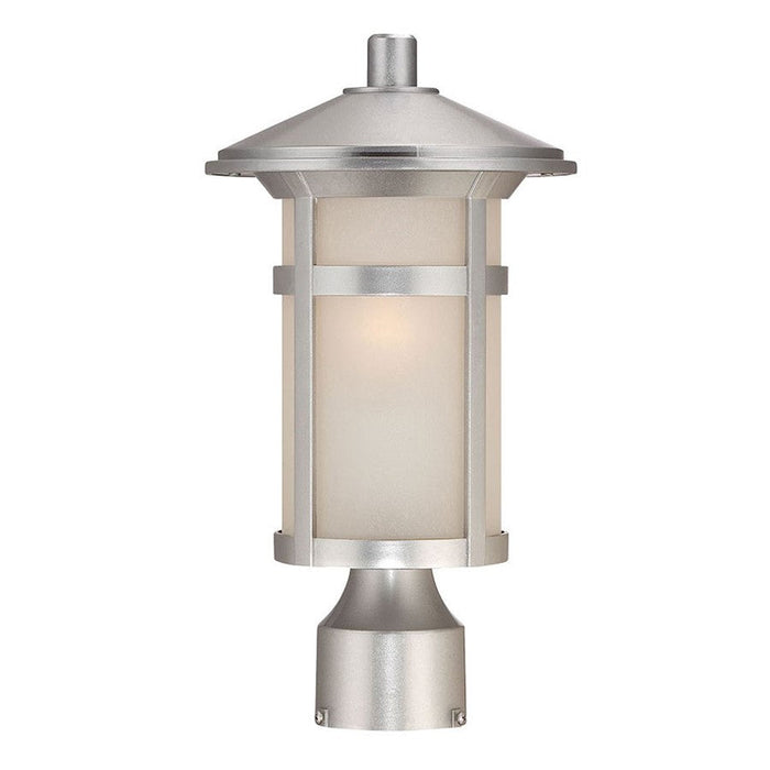 Acclaim Lighting Phoenix 1 Light Post Mount, Brushed Silver - 39107BS