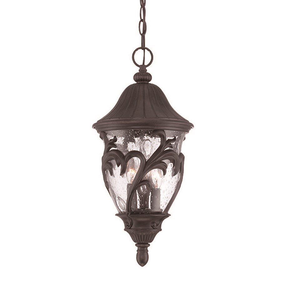 Acclaim Lighting Capri 3 Light 9" Hanging Light, Black Coral - 39216BC