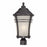 Acclaim Lighting Vero 1 Light Post Mount, Black Coral - 39627BC