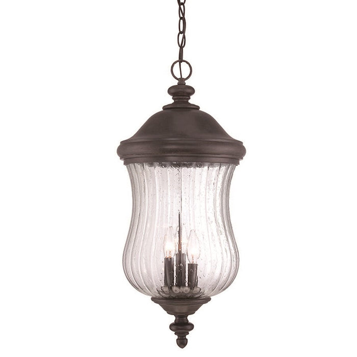 Acclaim Lighting Bellagio 3 Light 11" Hanging Light, Black Coral - 39726BC