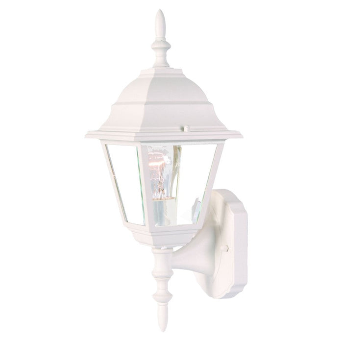 Acclaim Lighting Builder's Choice 1 Light 6" Wall Sconce, White - 4001TW