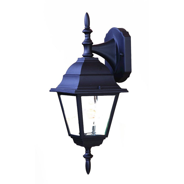 Acclaim Lighting Builder's Choice 1 Light 16" Wall Sconce, Matte Black - 4002BK