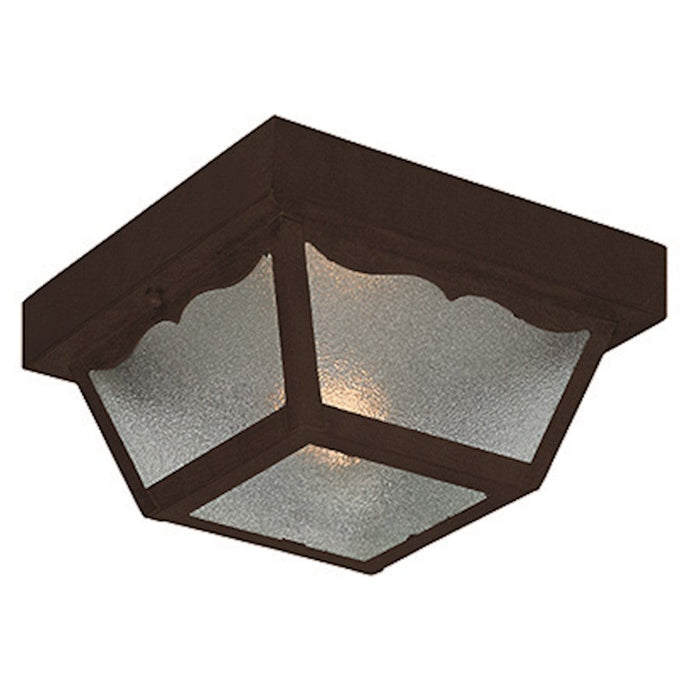 Acclaim Lighting Builder's Choice 1 Light 5" Flush Mount, Matte Black - 4901BK