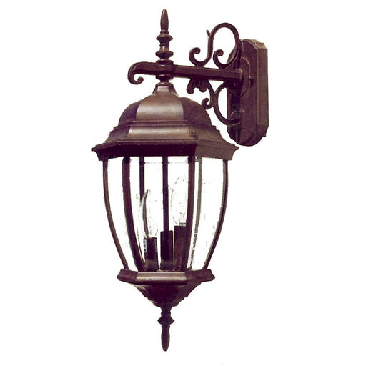 Acclaim Lighting Wexford 3 Light 22" Wall Sconce, Burled Walnut - 5012BW