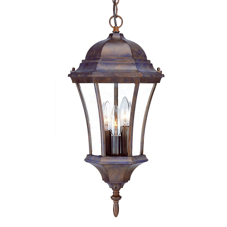 Acclaim Lighting Bryn Mawr 3 Light Hanging Light, Burled Walnut - 5026BW