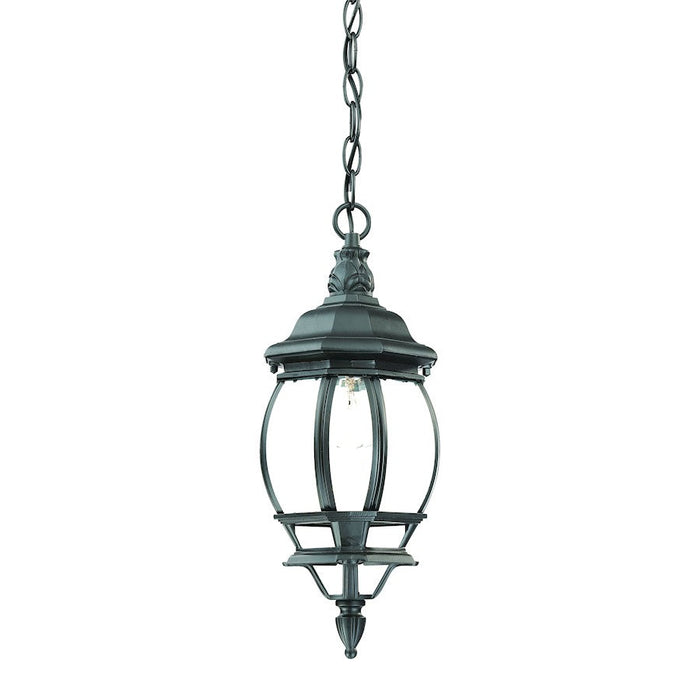 Acclaim Lighting Chateau 1 Light Hanging Light, Matte Black - 5056BK