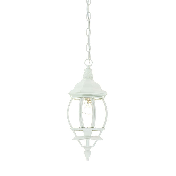 Acclaim Lighting Chateau 1 Light Hanging Light, Textured White - 5056TW