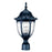 Acclaim Lighting Suffolk 1 Light Post Mount, Matte Black/Clear - 5067BK