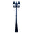 Acclaim Lighting Chateau 3 Light Post Light, Matte Black - 5179BK