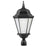 Acclaim Lighting Richmond 3 Light Post Mount, Matte Black/Frosted - 5208BK-FR