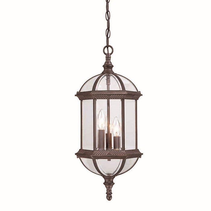 Acclaim Lighting Dover 3 Light Hanging Light, Burled Walnut - 5274BW