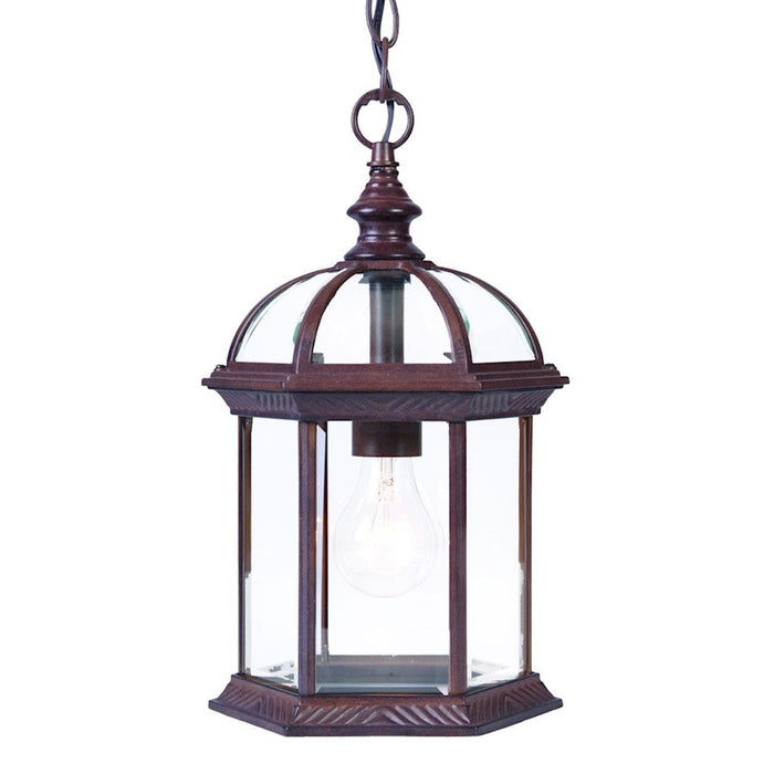 Acclaim Lighting Dover 1 Light Hanging Light, Burled Walnut - 5276BW