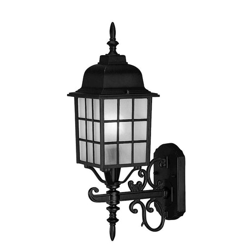 Acclaim Lighting Nautica 1 Light 18" Wall Sconce, Matte Black - 5301BK