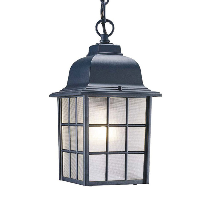 Acclaim Lighting Nautica 1 Light Hanging Light, Matte Black - 5306BK