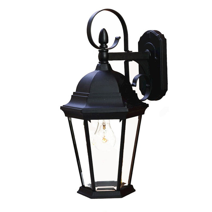 Acclaim Lighting New Orleans 1 Light 17" Wall Sconce, Matte Black - 5412BK