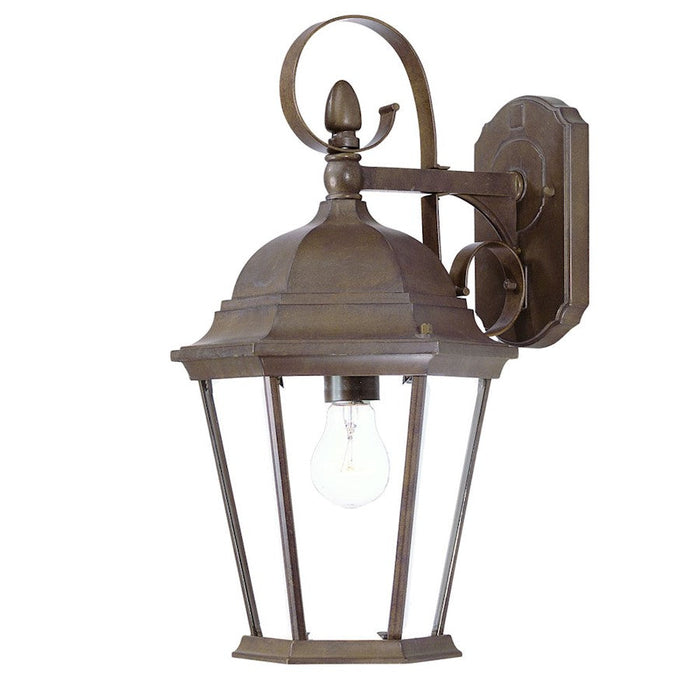 Acclaim Lighting New Orleans 1 Light 9" Wall Sconce, Burled Walnut - 5412BW