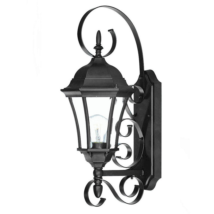 Acclaim Lighting New Orleans 1 Light 22" Wall Sconce, Matte Black - 5421BK