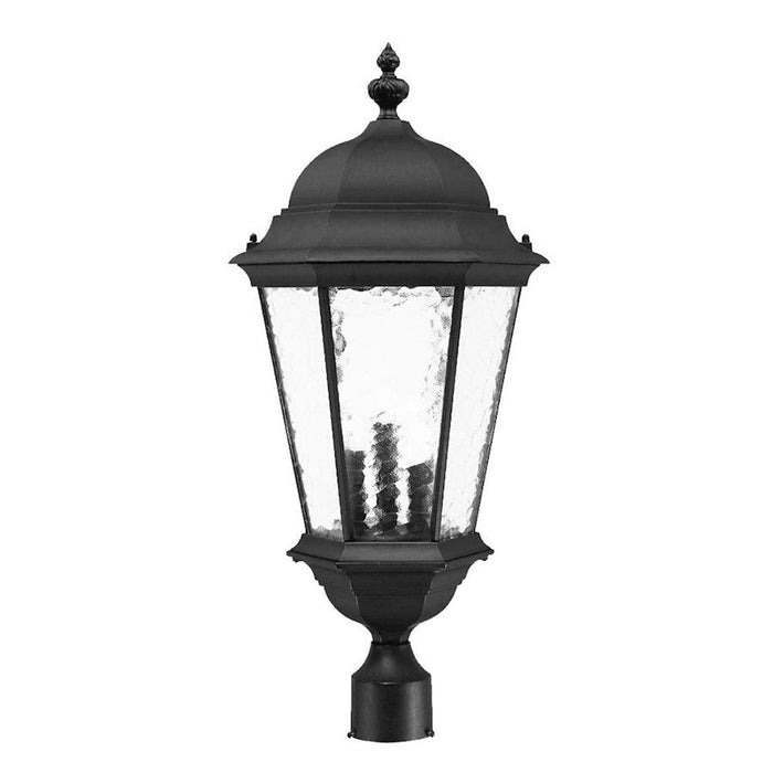 Acclaim Lighting Telfair 3 Light Post Mount, Matte Black - 5527BK