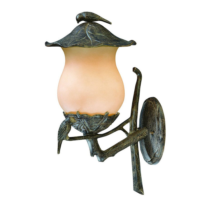 Acclaim Lighting Avian 3 Light Wall Sconce, Black Coral/Champagne - 7561BC-CH