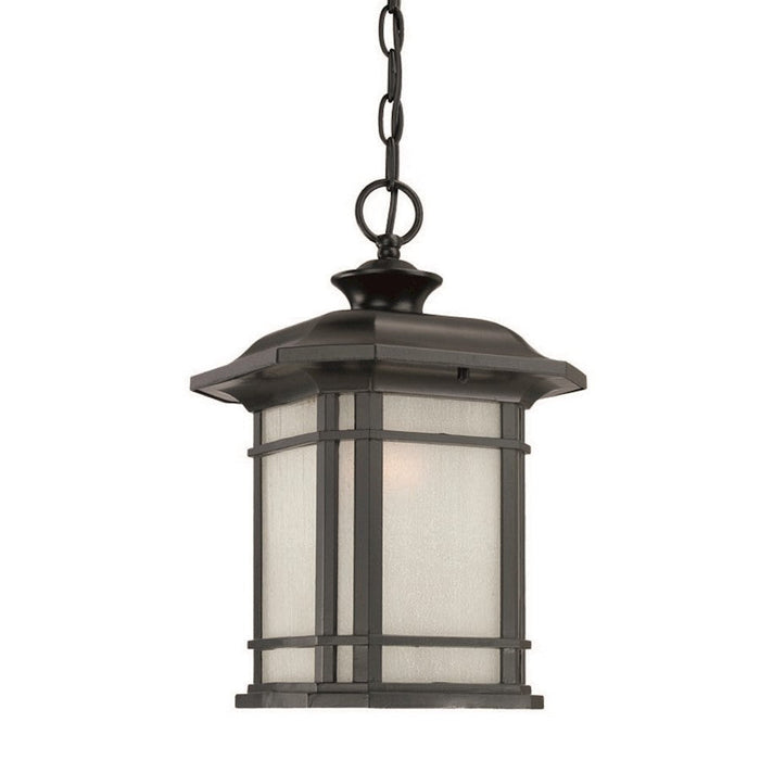 Acclaim Lighting Somerset 1 Light Hanging Light, Matte Black - 8116BK