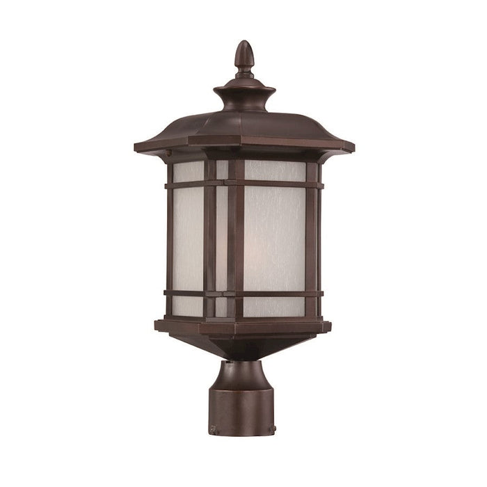 Acclaim Lighting Somerset 1 Light Post Mount, Architectural Bronze - 8117ABZ