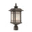 Acclaim Lighting Somerset 1 Light Post Mount, Matte Black - 8117BK