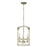 Acclaim Lighting Cormac 4 Light 10" Pendant, Washed Gold - IN10015WG