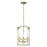 Acclaim Lighting Cormac 4 Light Pendant, Washed Gold