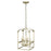 Acclaim Lighting Cormac 4 Light Pendant, Washed Gold