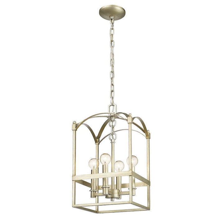 Acclaim Lighting Cormac 4 Light Pendant, Washed Gold