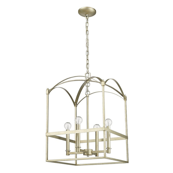 Acclaim Lighting Cormac 4 Light Pendant, Washed Gold